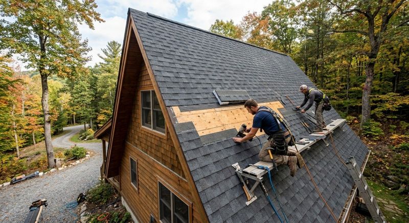 A Frame Roof Installation in Palatka, FL