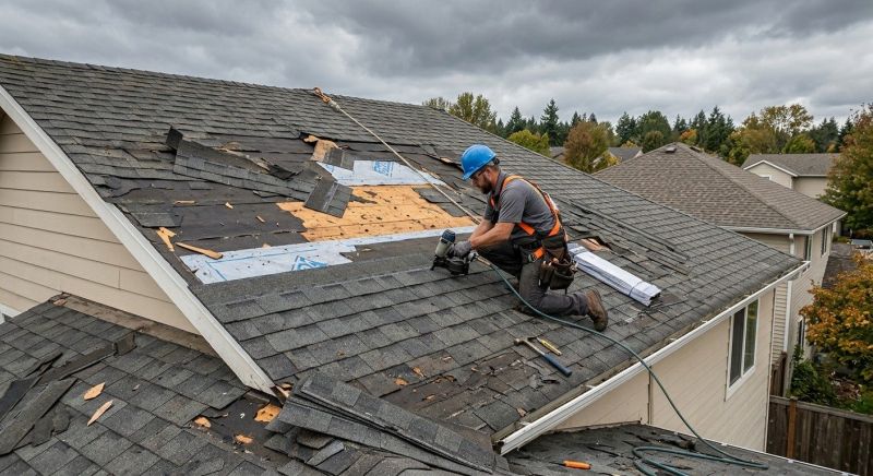 Damaged Roof Replacement in Crescent City, FL
