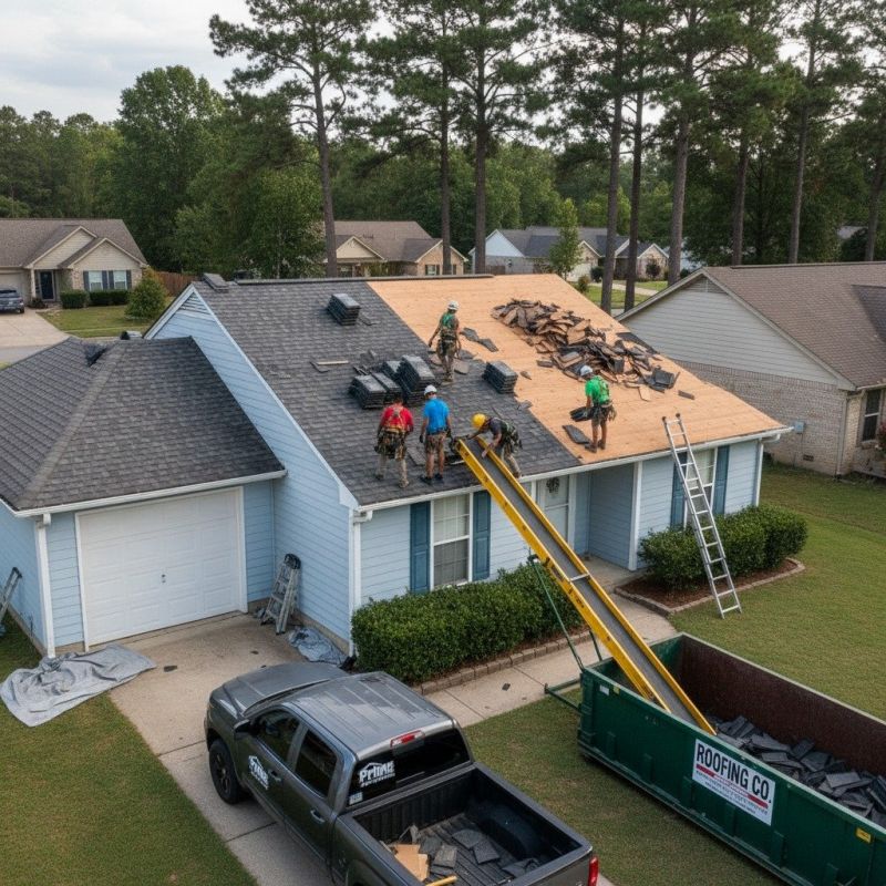 Shingle Roof Replacement in Crescent City, FL